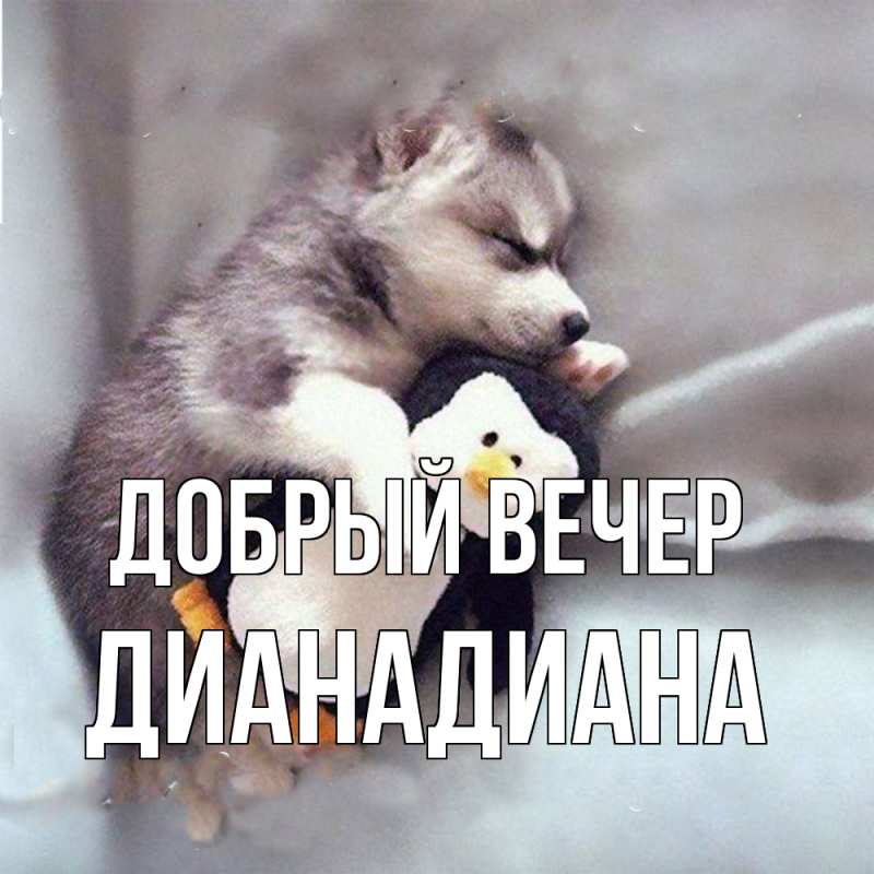 Картинка Добрый вечер, ДианаДиана