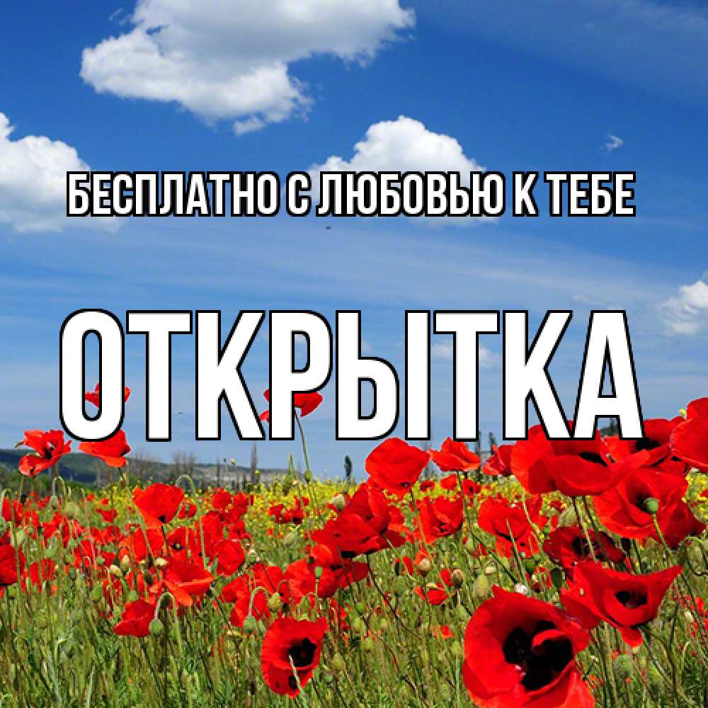 Открытка  с именем. открытка, С любовью к тебе  