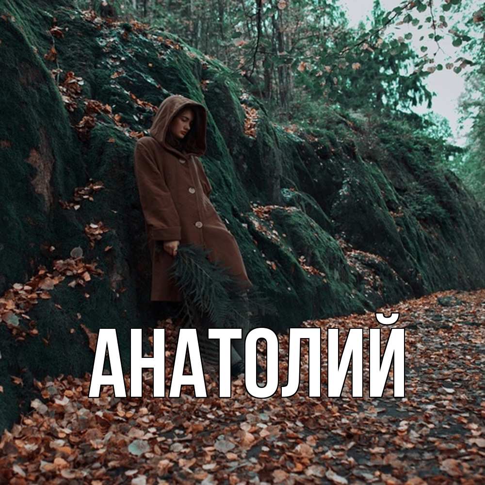 Открытка  с именем. Анатолий, Главная  