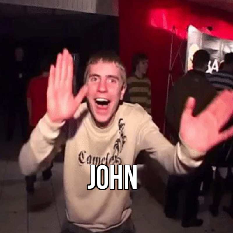 Картинка  с именем , John