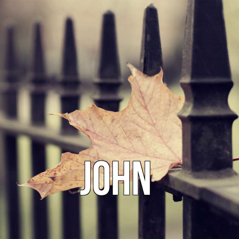 Картинка  с именем , John