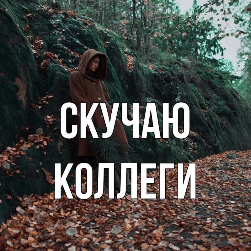 Картинка Скучаю, коллеги