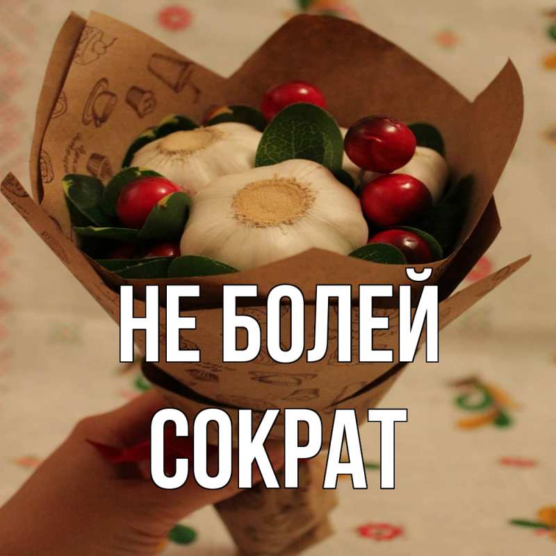 Картинка Не болей, Сократ