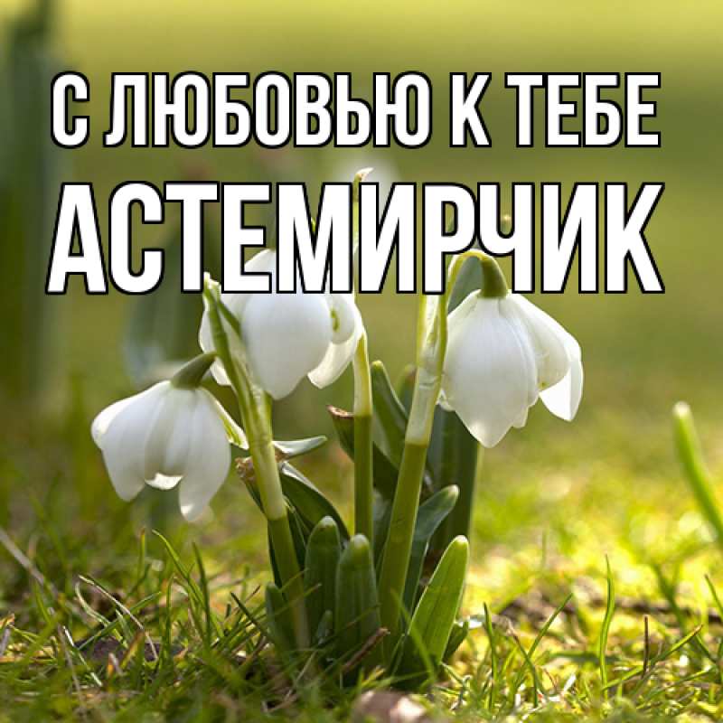 Картинка С любовью к тебе, Астемирчик
