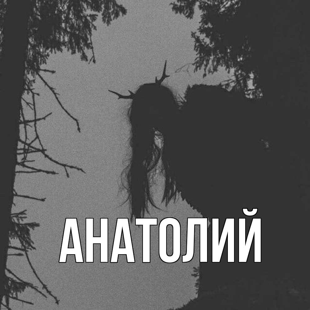 Открытка  с именем. Анатолий, Главная  