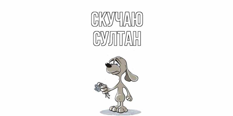 Картинка Скучаю, Султан