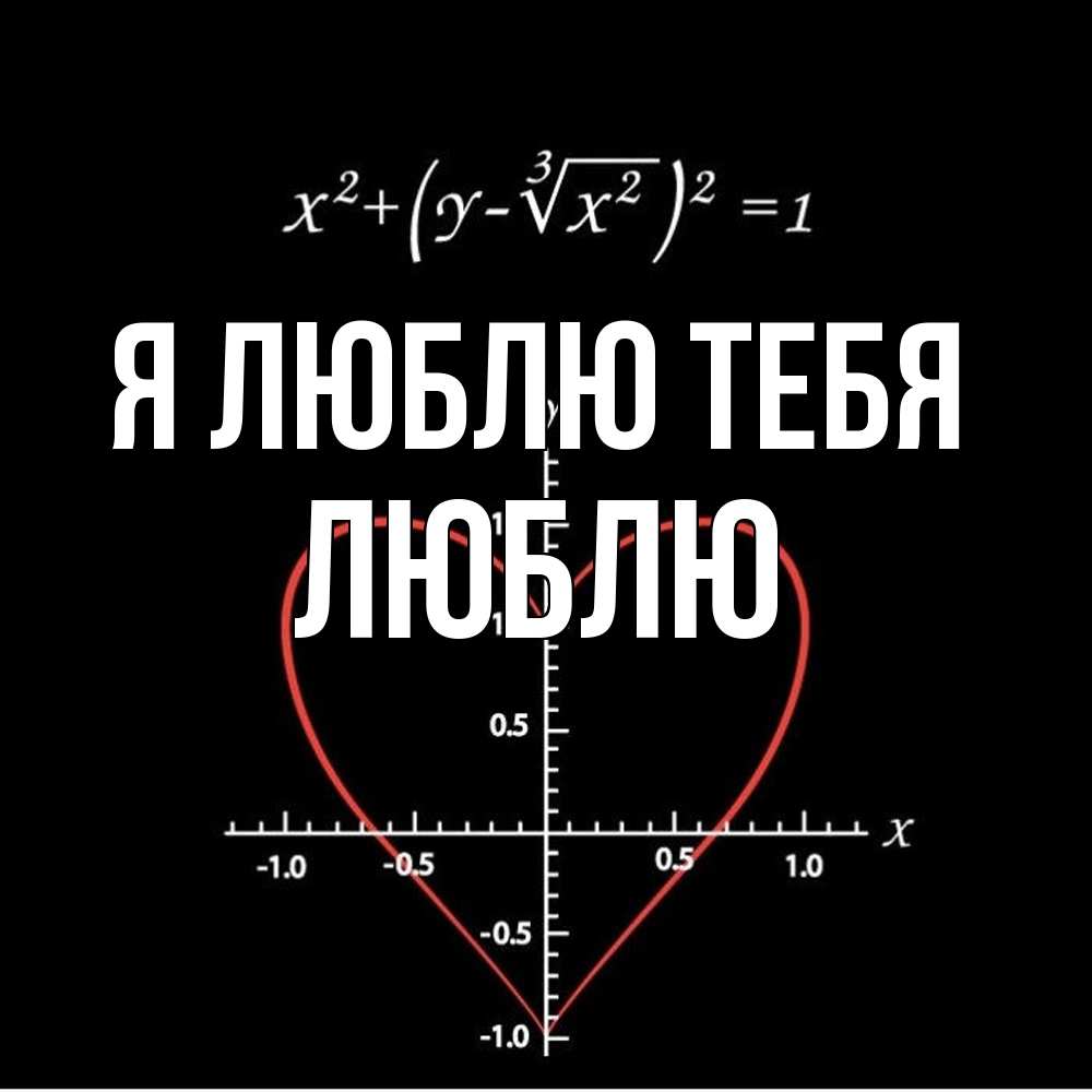 Открытка  с именем. Люблю, Я люблю тебя  