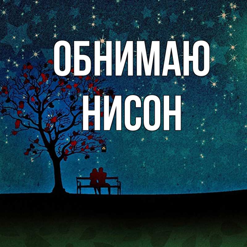 Картинка Обнимаю, Нисон