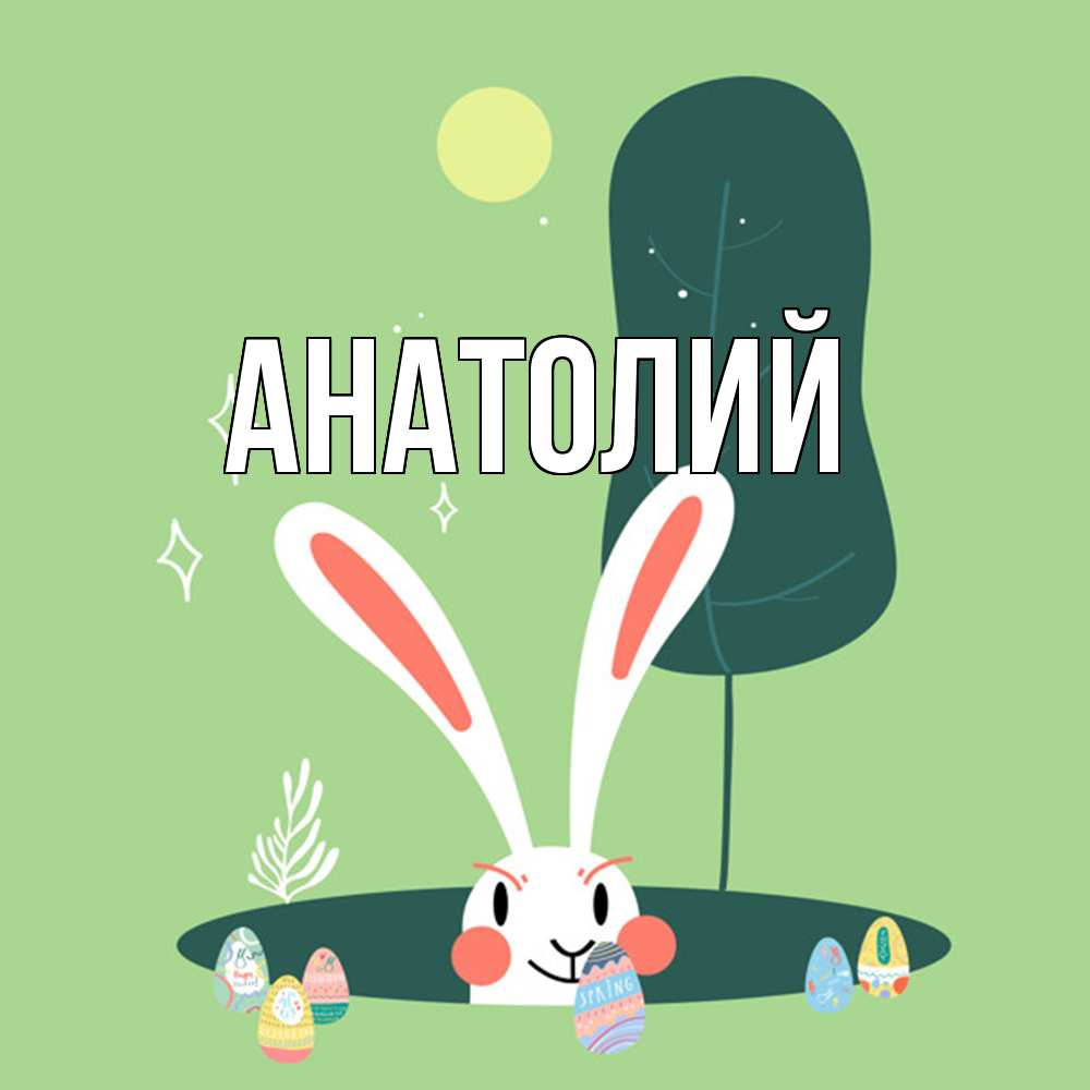Открытка  с именем. Анатолий, Главная  