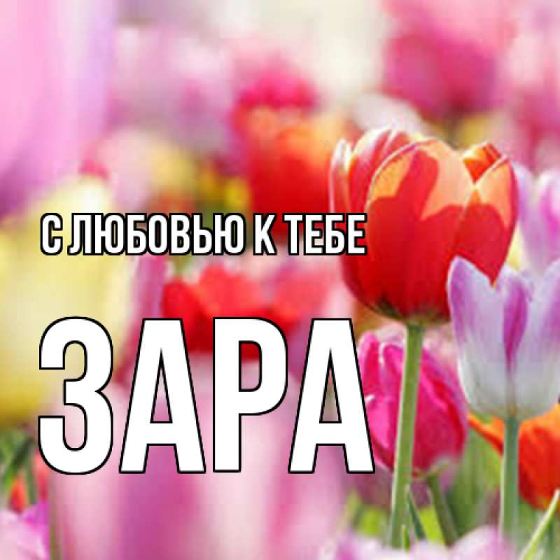 Картинка С любовью к тебе, Зара