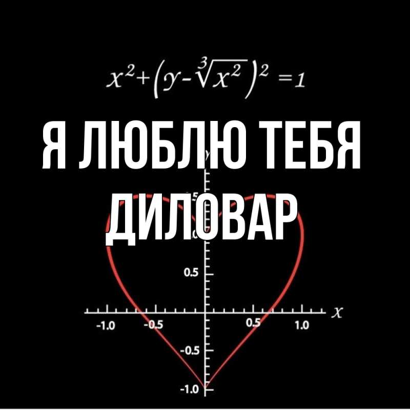 Картинка Я люблю тебя, Диловар