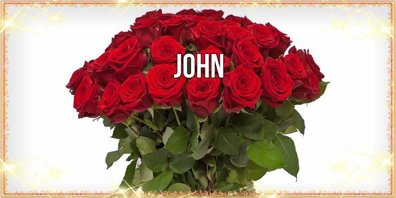 Картинка  с именем , John