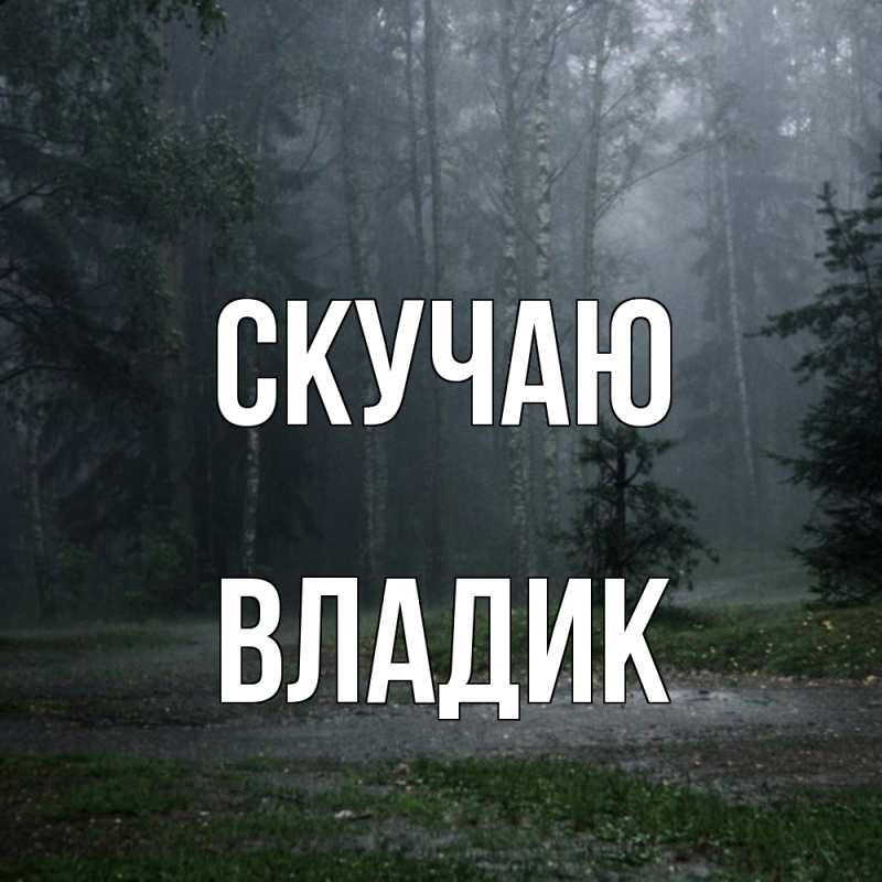 Картинка Скучаю, Владик