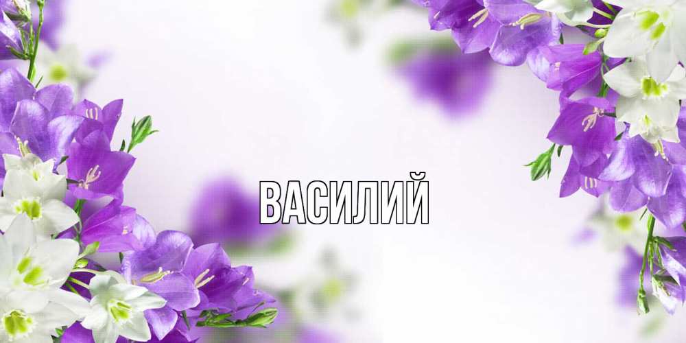 Открытка  с именем. Василий, Главная  