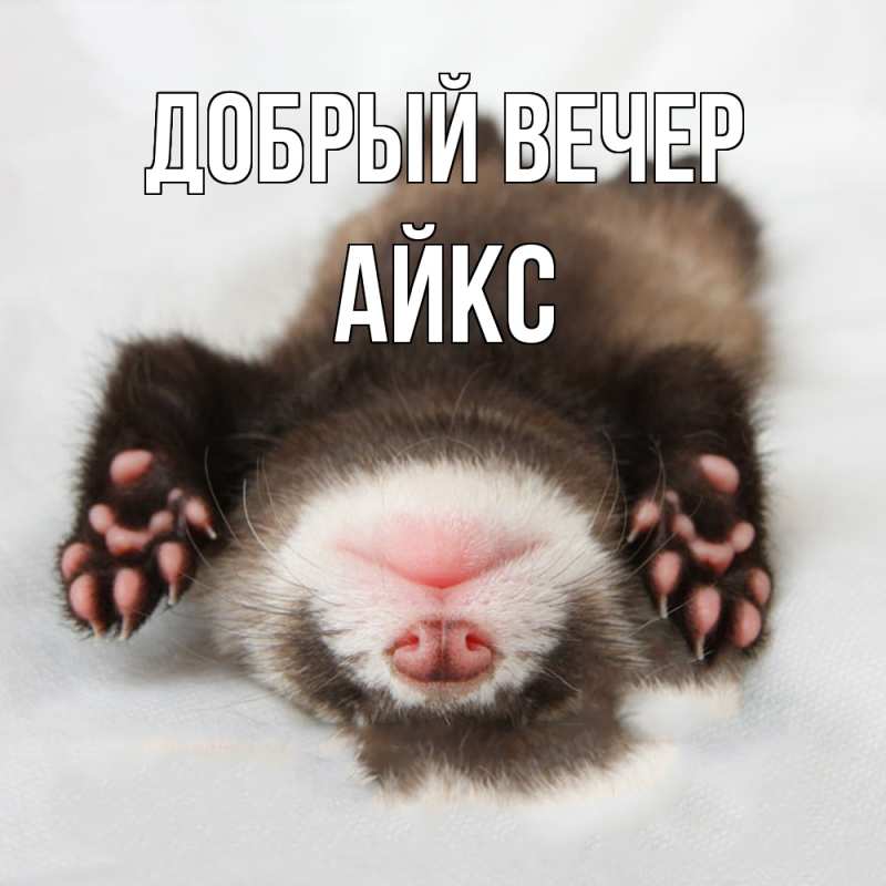 Картинка Добрый вечер, АйкС