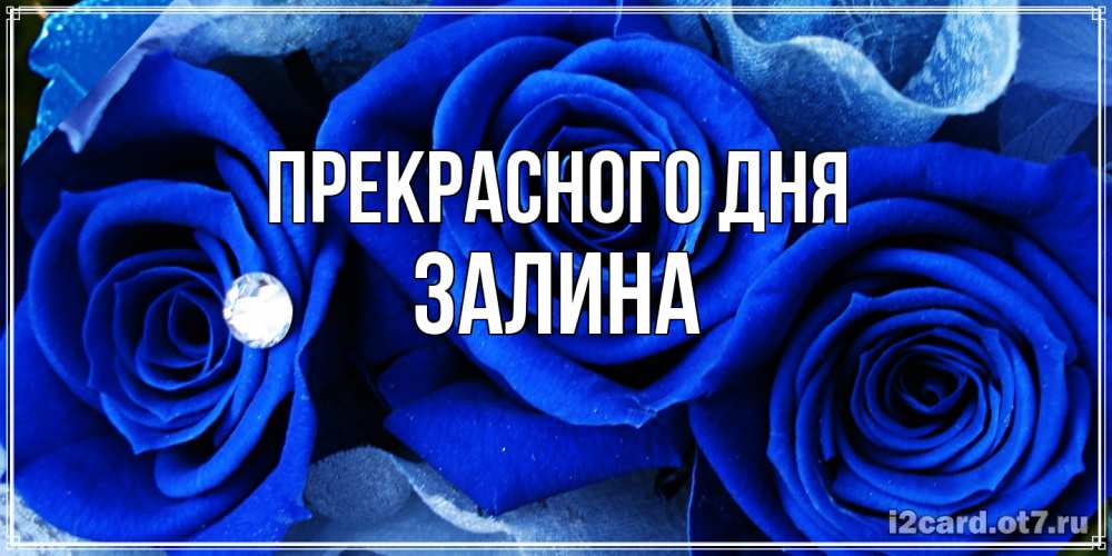 Открытка  с именем. Залина, Прекрасного дня  