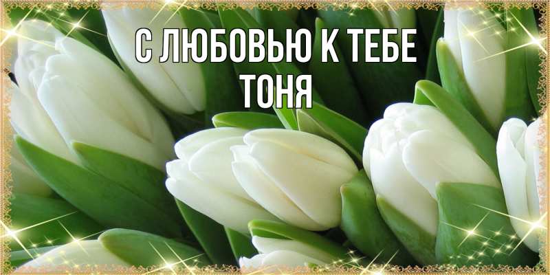 Картинка С любовью к тебе, Тоня