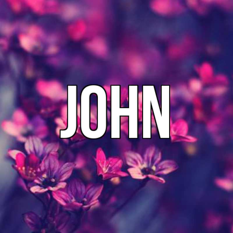 Картинка  с именем , John