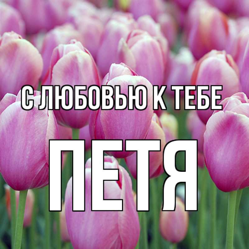 Картинка С любовью к тебе, петя
