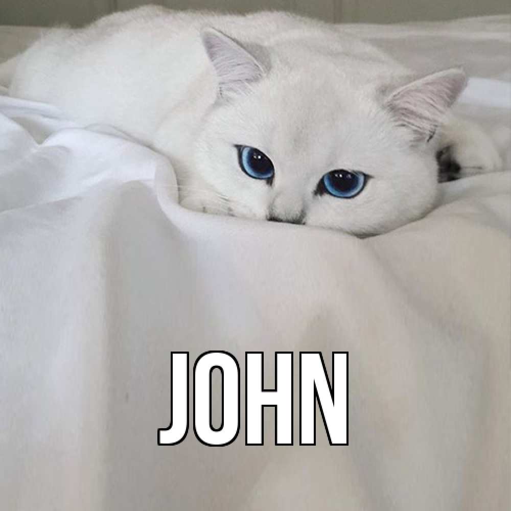 Открытка  с именем. John, Главная  