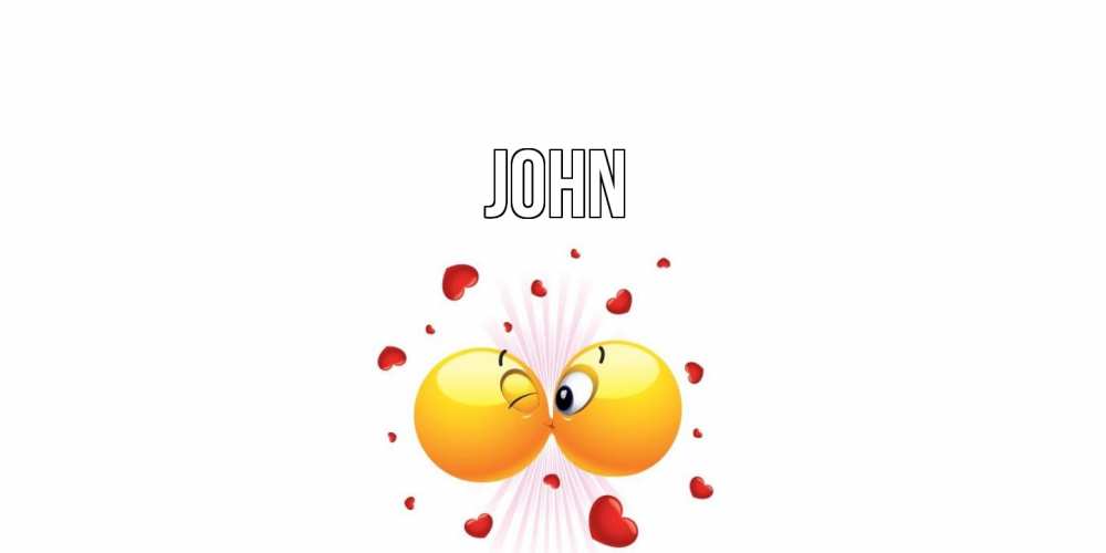 Открытка  с именем. John, Главная  