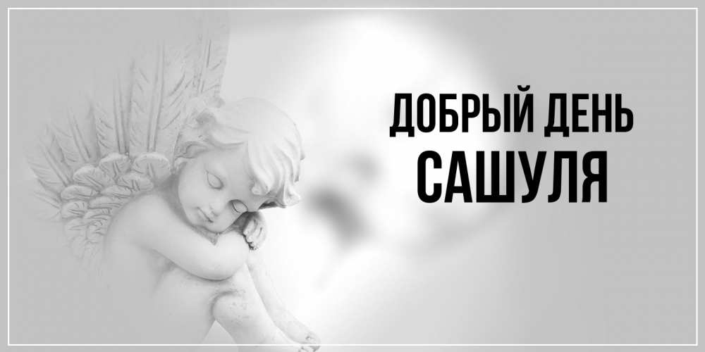 Открытка  с именем. Сашуля, Добрый день  