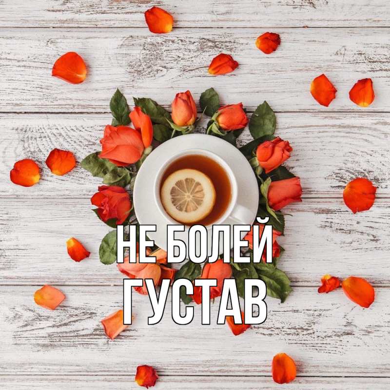 Картинка Не болей, Густав