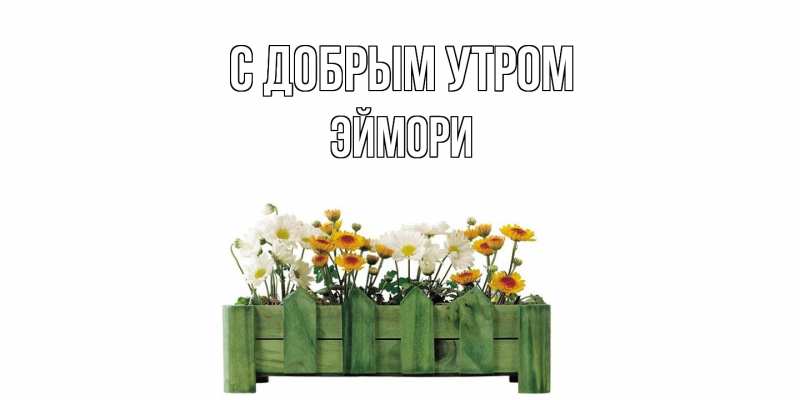 Картинка С добрым утром, эймори