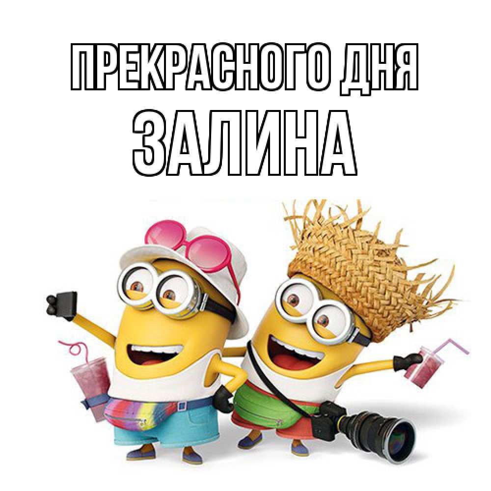 Открытка  с именем. Залина, Прекрасного дня  