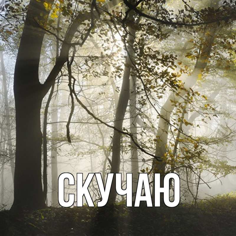 Картинка Скучаю, 