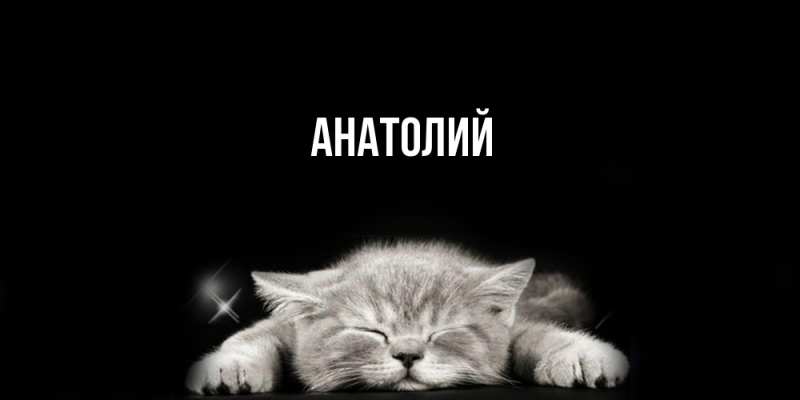 Картинка  с именем , Анатолий