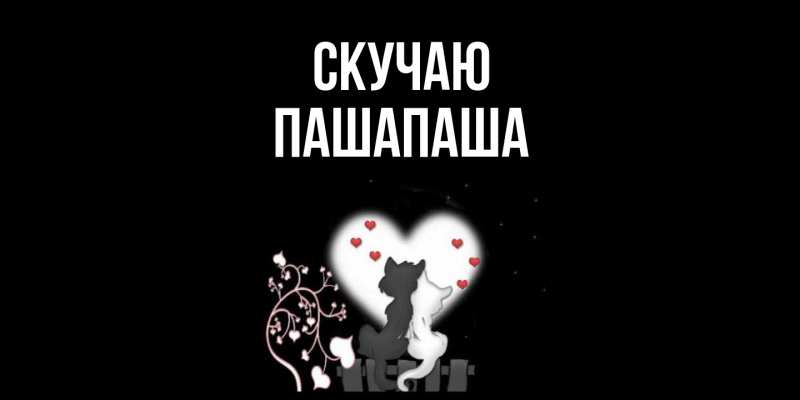 Картинка Скучаю, Пашапаша