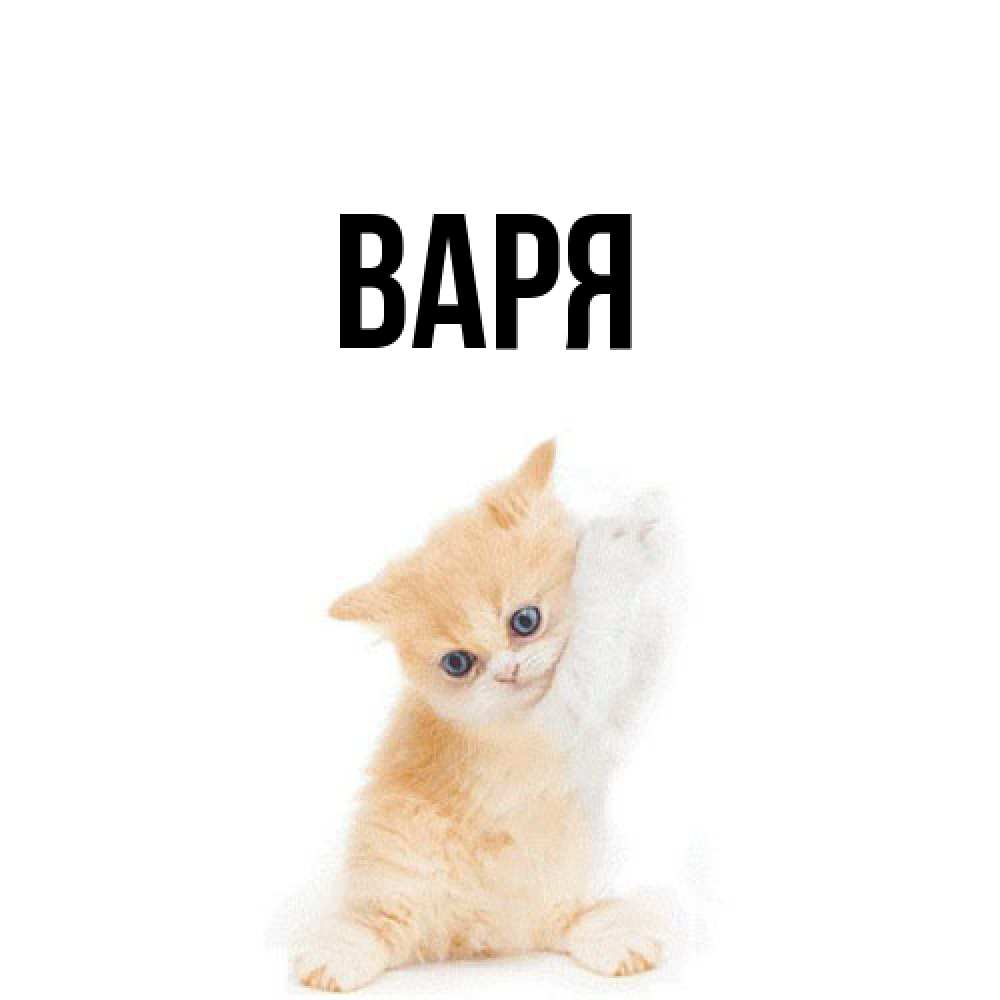 Открытка  с именем. варя, Главная  