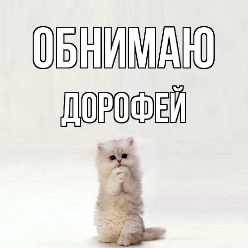 Картинка Обнимаю, Дорофей