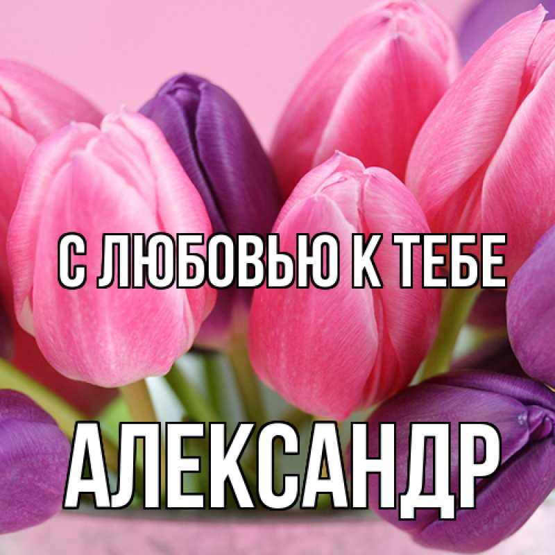 Картинка С любовью к тебе, Александр