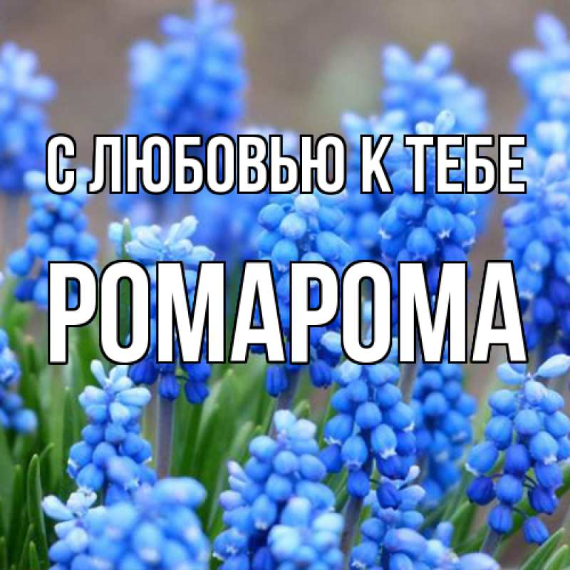 Картинка С любовью к тебе, РомаРома