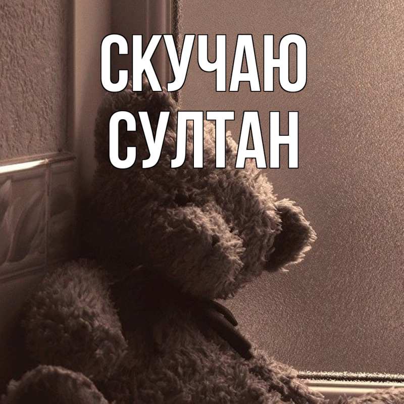 Картинка Скучаю, Султан
