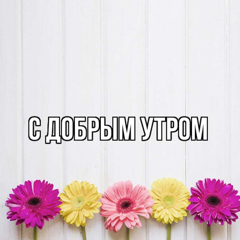 Картинка С добрым утром, 