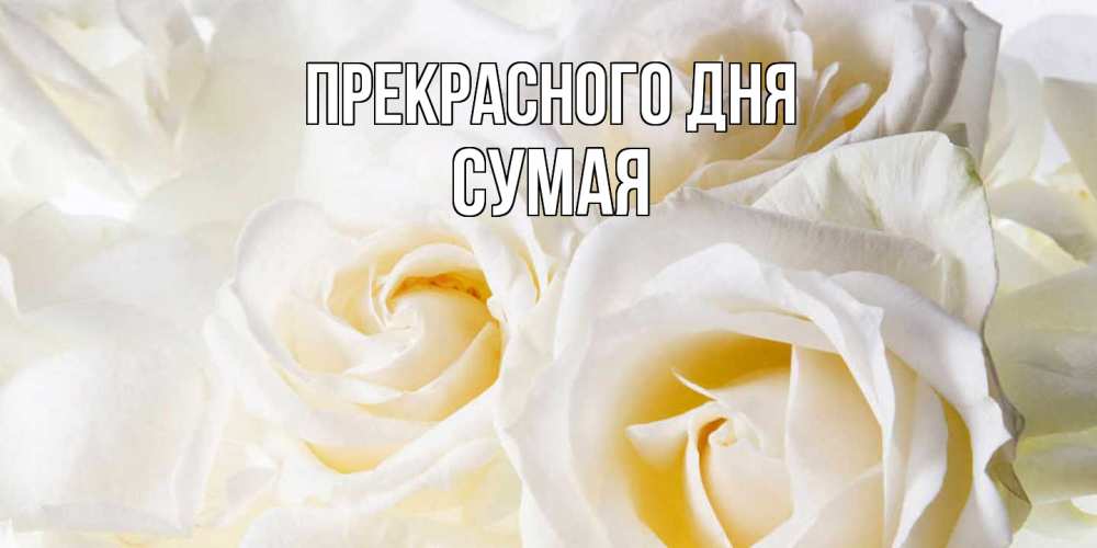 Открытка  с именем. Сумая, Прекрасного дня  