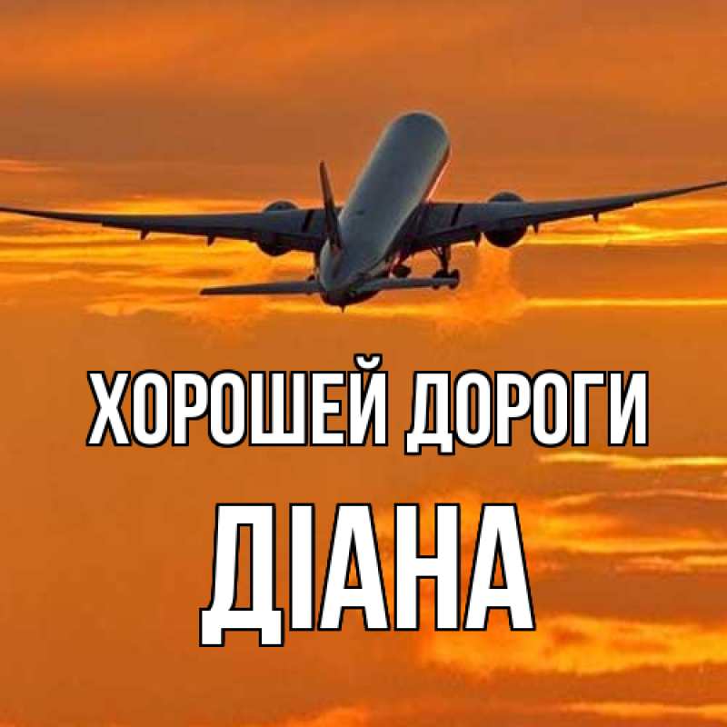 Картинка Хорошей дороги, Діана