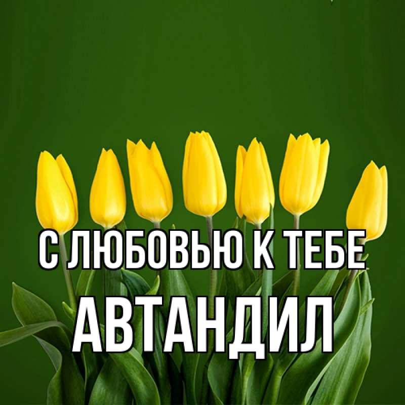 Картинка С любовью к тебе, Автандил