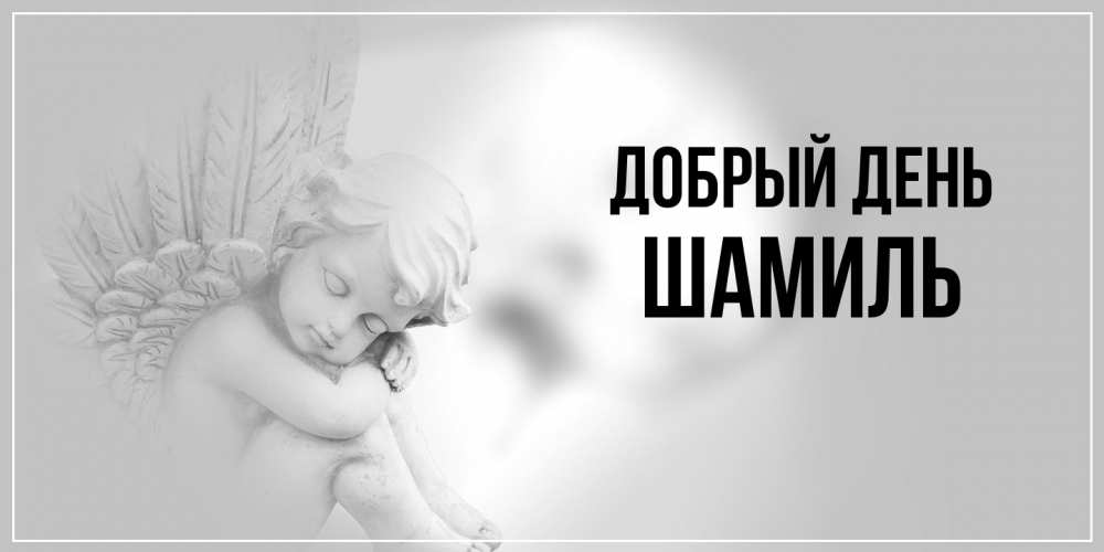 Открытка  с именем. Шамиль, Добрый день  