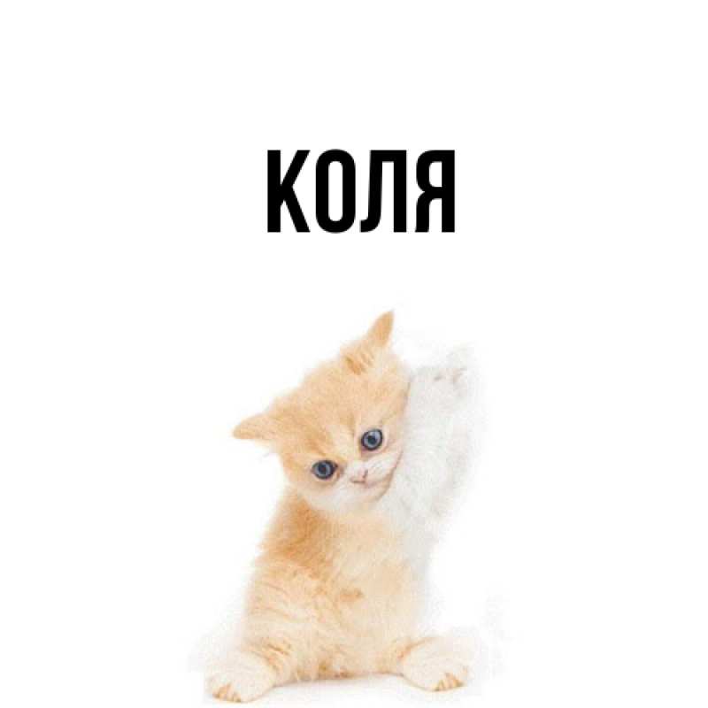 Картинка  с именем , коля