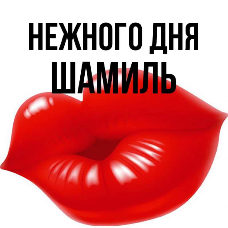 Картинка Нежного дня, Шамиль