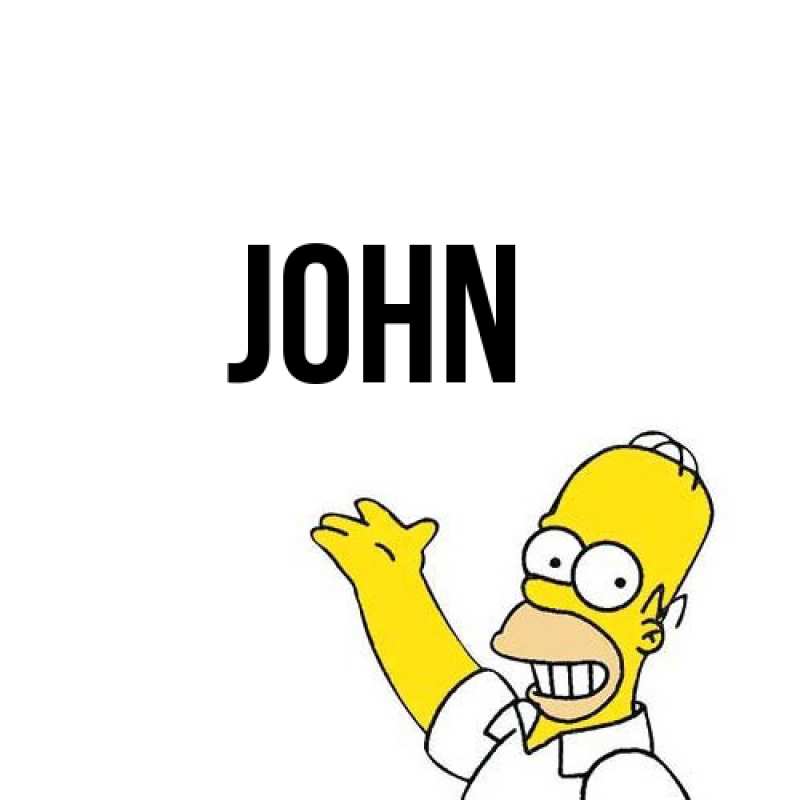 Картинка  с именем , John