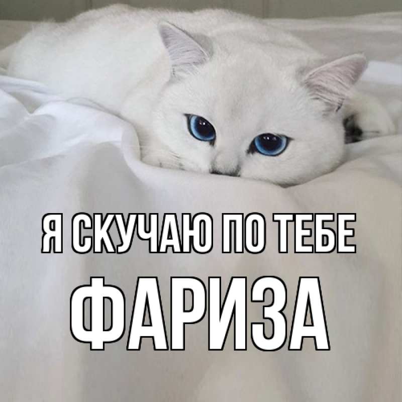 Картинка Я скучаю по тебе, Фариза