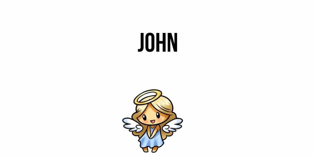 Открытка  с именем. John, Главная  