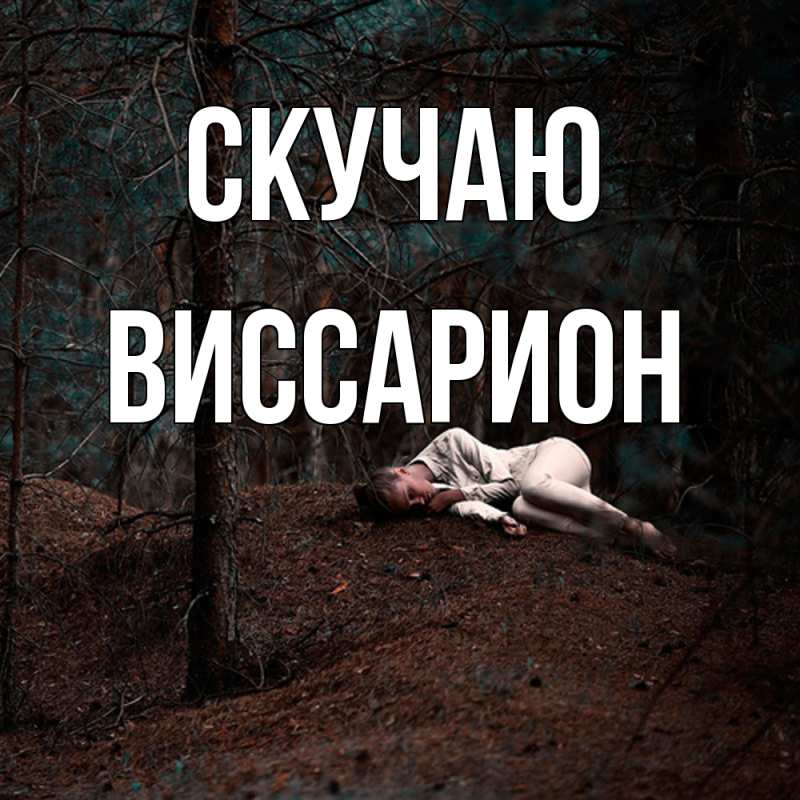 Картинка Скучаю, Виссарион