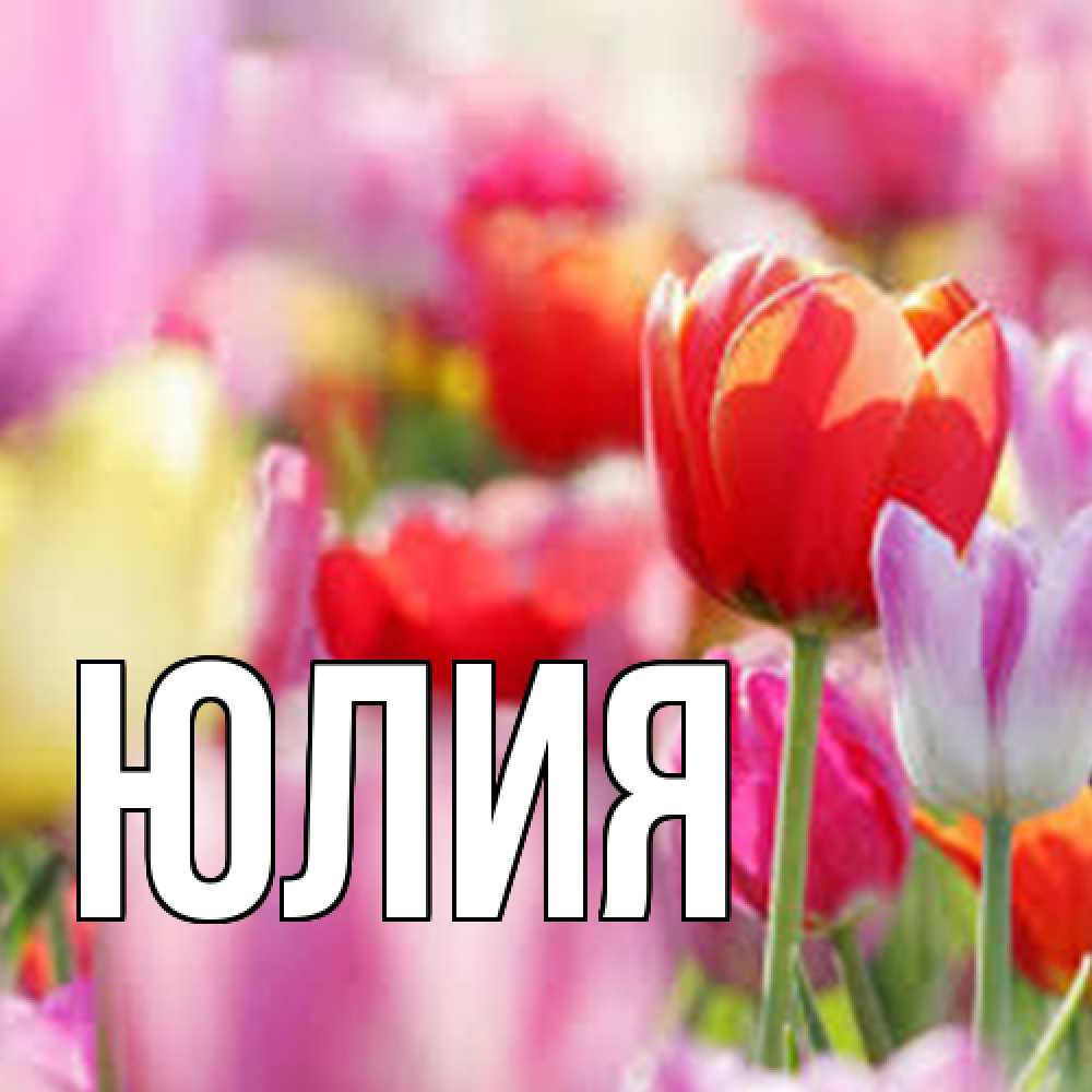 Открытка  с именем. Юлия, Главная  