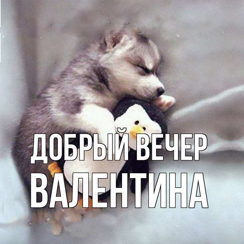 Картинка Добрый вечер, валентина